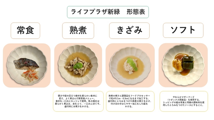 ライフプラザ新緑　形態表