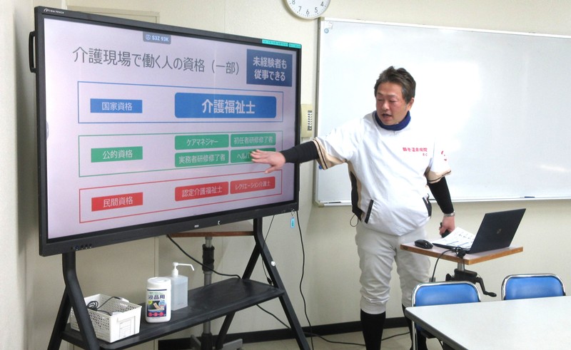 鶴巻温泉病院 院長ブログ 厚木市立南毛利中学校でキャリア説明会と野球教室を開催